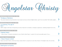 Tablet Screenshot of angelstarchristy.com